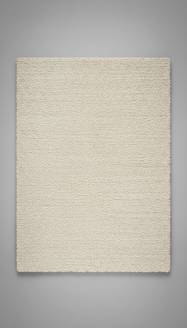 Ivory Mist Wool Area Rug